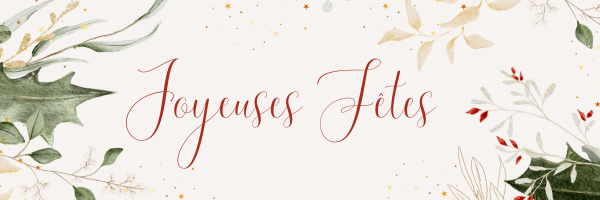 Menus des fêtes de fin d'année